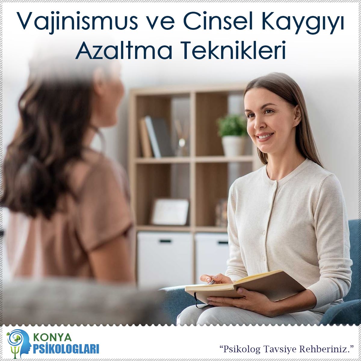 Vajinismus ve Cinsel Kaygıyı Azaltma Teknikleri : Kapak Görseli